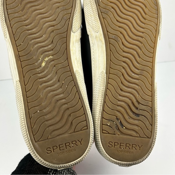 Sperry Sneakers Black Pier Wave Refresh Memory Foam Lace-Up STS87263 12 - Picture 8 of 9